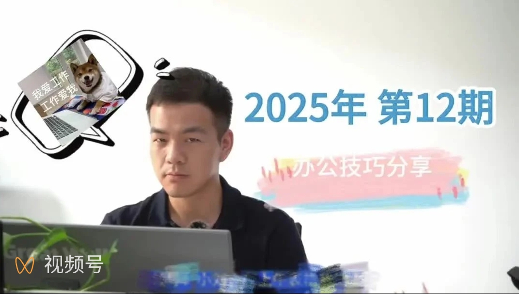 2025年 第12期 Excel大神的办公技巧分享